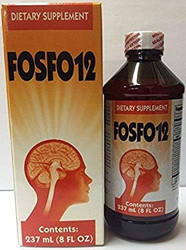 Memper Fosfo12, Immune Support, Vitamin Fusion, Wellness Boost, Metabolism Energy (8 Fl Oz/Pack of 1)