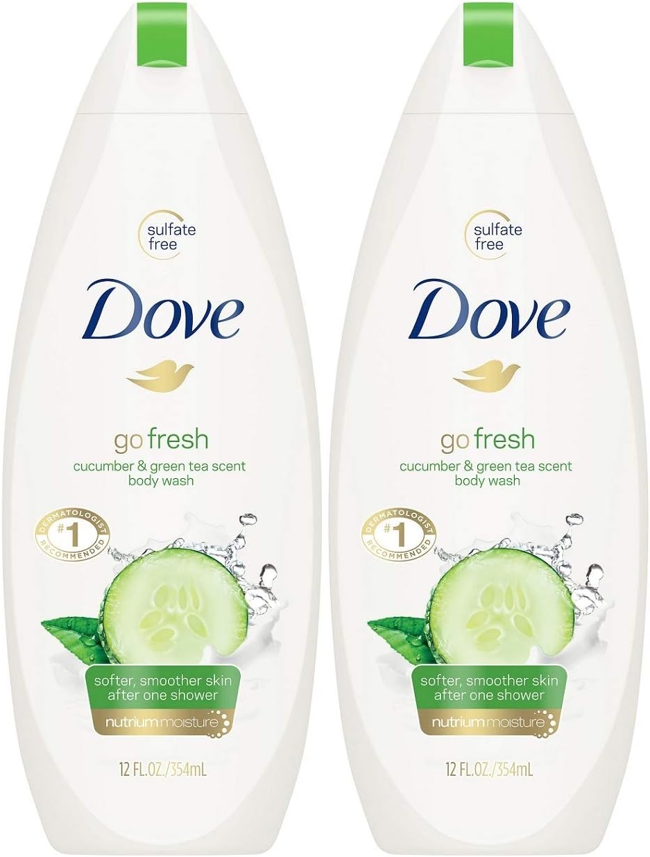 2 in pack DOVE BODY WASH