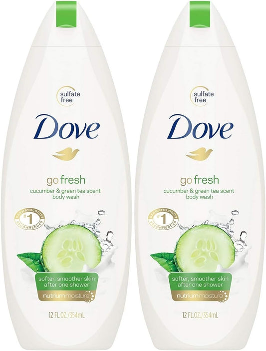 2 in pack DOVE BODY WASH