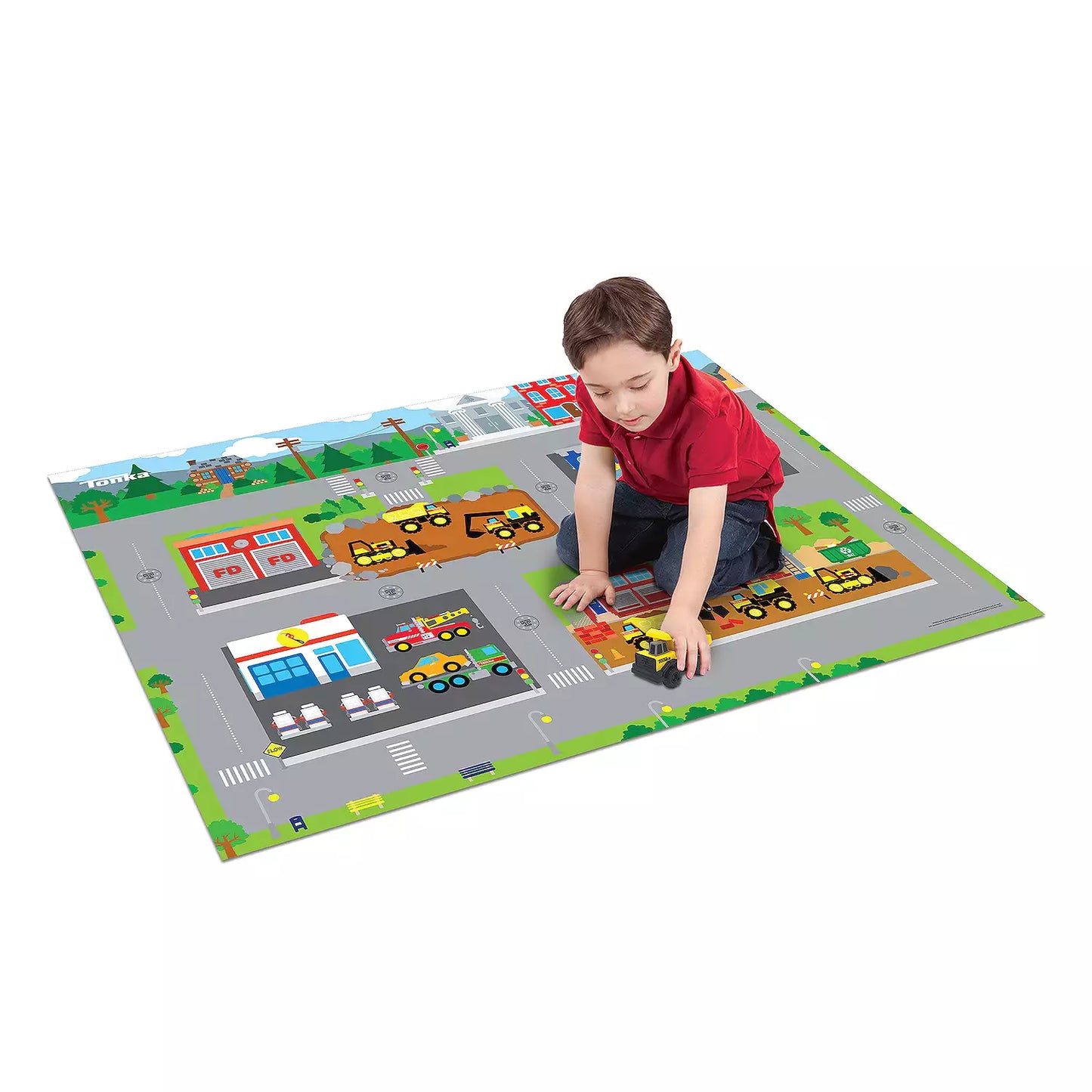 new Tonka Megamat Roads Play Mat with Toy