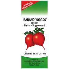 Jarabe Rabano Yodado 16 oz