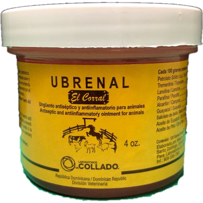 Ubrenal Rojo El Corral 4 oz doctor collado