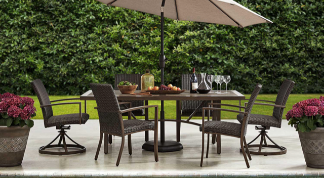 Member's Mark Fremont 7-Piece Rectangular Patio Dining Set